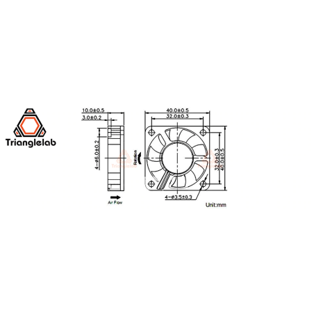 Trianglelab wentylator bezszczotkowy Cooler 12V|Outlet3D.eu