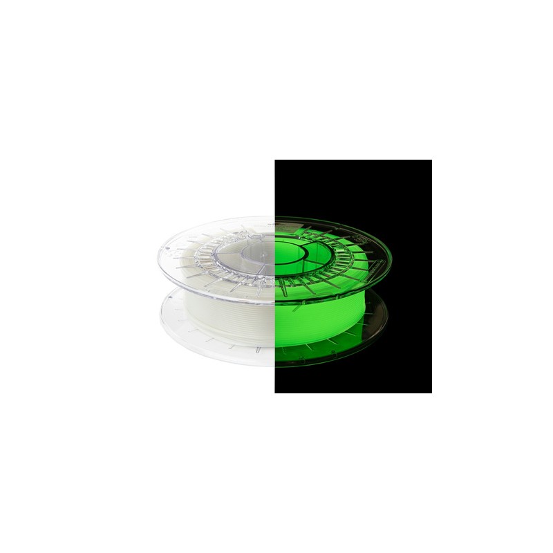 Spectrum PLA Special - Glow in the Dark Yellow-Green - 1.75mm -0.5kg