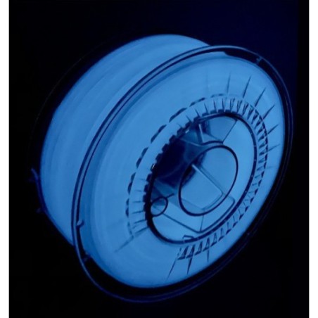 Filament Devil Design PLA Glow in the dark BLUE 1.75mm 0.33 kg (Świecący w ciemności niebieski)