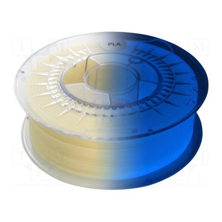 Filament Devil Design PLA  Glow in the dark BLUE 1.75mm 0.33 kg