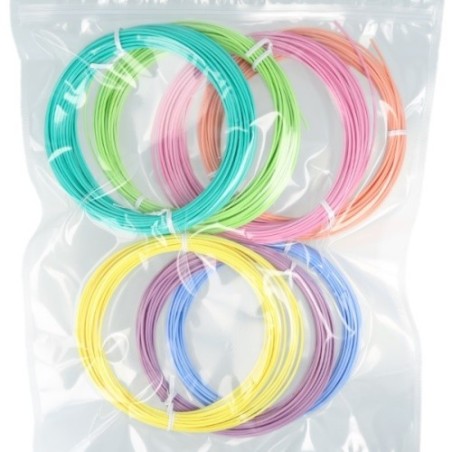 PEN PACK PLA Pastel 7 colours x 10m