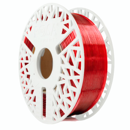 PET-G Standard HS 1,75mm Red Transparent 1 kg