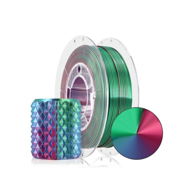 ROSA3D-PLA Magic Silk 1.75mm Aurora 0.3 kg