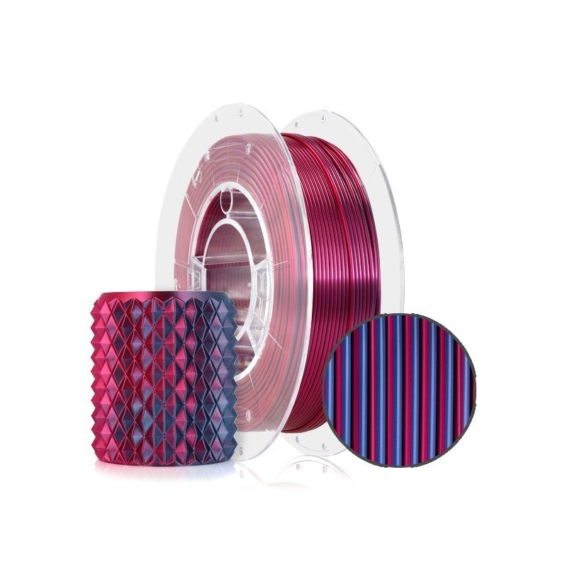 ROSA3D-PLA Magic Silk 1.75mm Midnight City 0.3 kg