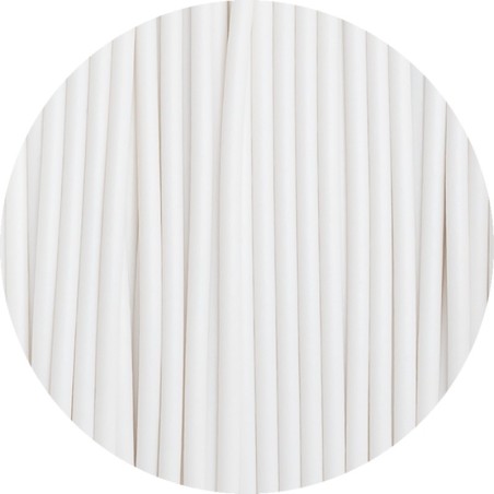 Fiberlogy PP polipropylen - White /biały zbliżenie na materiał