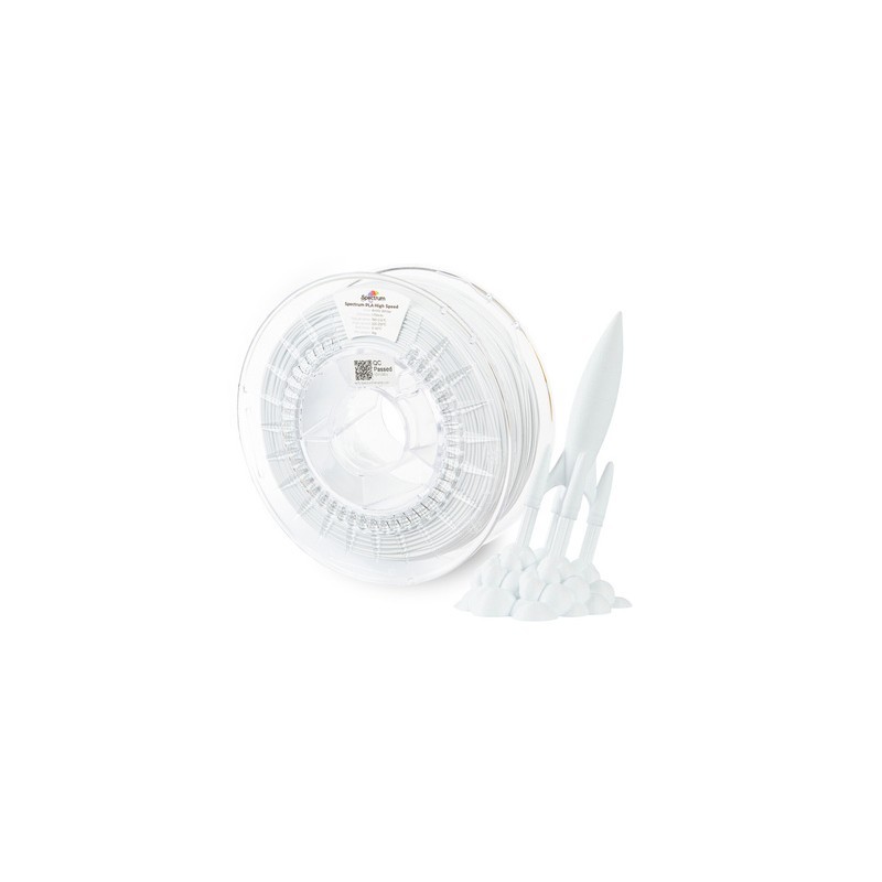 Filament Spectrum PLA High Speed Arctic White - 1.75mm - 1kg Filament Spectrum PLA High Speed Arctic White - 1.75mm - 1kg