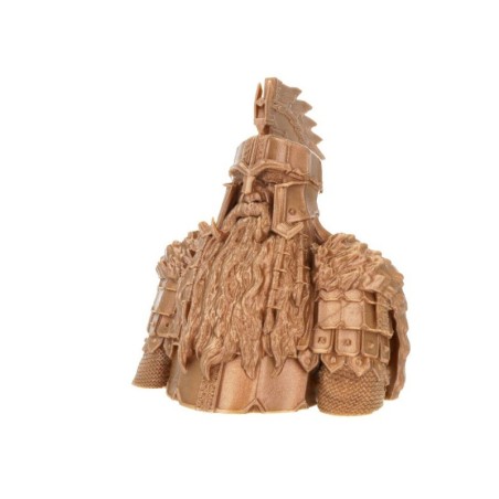 PLA Starter Glitter Bronze - Łatwy Druk 3D z Efektem Metalicznym
