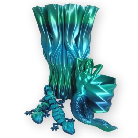 ROSA3D-ReFill PLA Rainbow Silk Ocean 1,75mm 800g+200g gratis