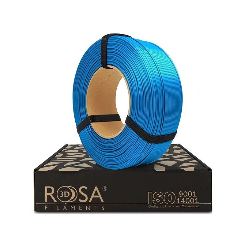 ROSA3D-ReFill PLA Starter 1,75mm Capri Blue Satin 1kg ROSA3D-ReFill PLA Starter 1,75mm Capri Blue Satin 1kg