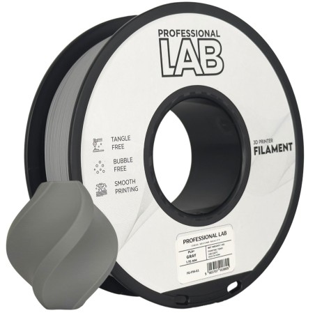 Filament Prof. Lab PLA+ Gray 1,75 mm 1 kg - Zwiększona Wytrzymałość