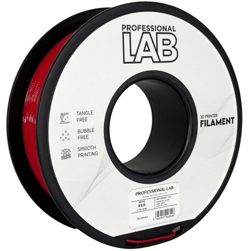 Prof. Lab PET-G red 1 kg 1.75 mm