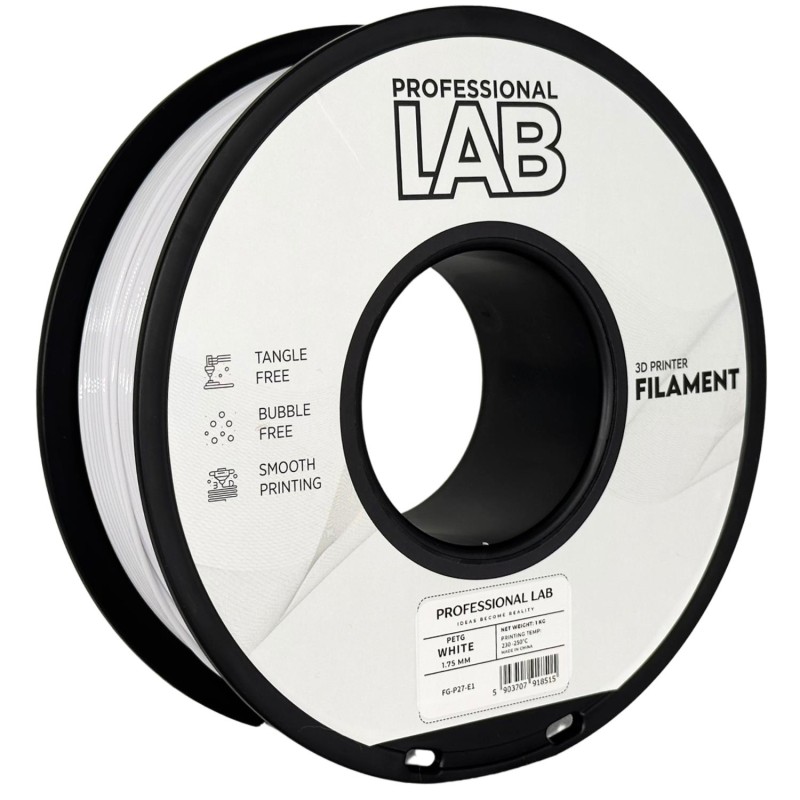 Prof. Lab PET-G white 1 kg 1.75 mm