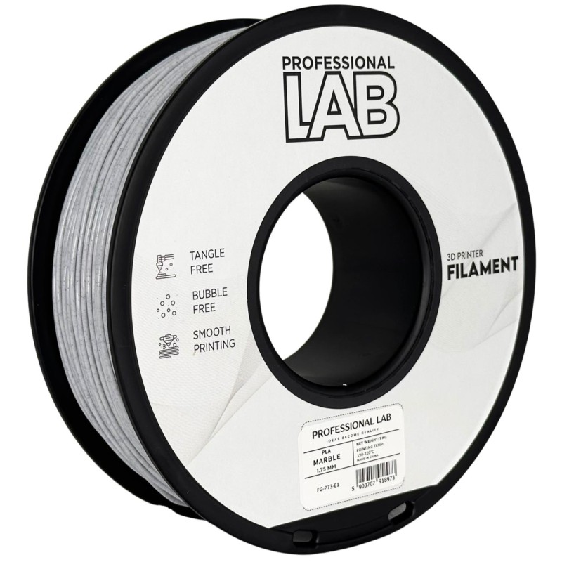 Prof. Lab PLA marble 1 kg 1.75 mm Prof. Lab PLA marble 1 kg 1.75 mm