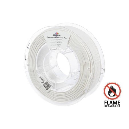 Spectrum FlameGuard PLA 1.75mm 0.25kg POLAR WHITE
