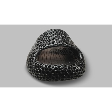 Czarne Klapki 3D PRINTED | Innowacyjne, Lekkie i Wygodne | Sklep