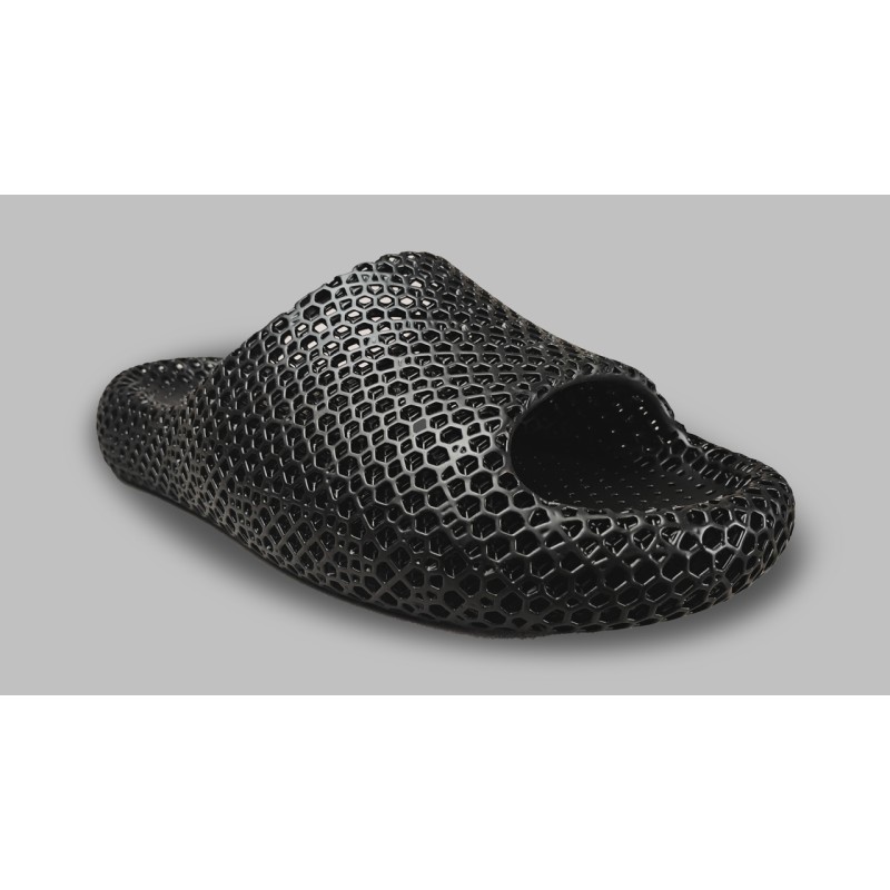 Czarne Klapki 3D PRINTED | Innowacyjne, Lekkie i Wygodne | Sklep Czarne Klapki 3D PRINTED | Innowacyjne, Lekkie i Wygodne | Sklep