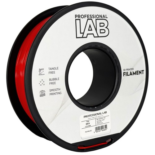 Filament Prof. Lab PLA Red 1 kg 1.75 mm - Druk 3D w Energetycznej Czerwieni