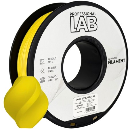 Filament Prof. Lab PLA Yellow 1 kg 1.75 mm - Druk 3D w Słonecznej Żółci