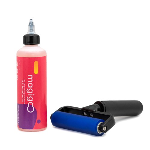 Magigoo Glide Kit – System do Aplikacji Kleju 3D (Wałek + 250ml Magigoo)
