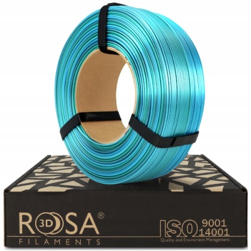 FILAMENT 3D ReFill PLA Rainbow Silk Ocean 1,75mm 1 kg