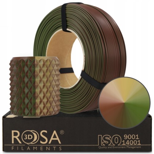 FILAMENT 3D ReFill PLA Magic Army (Green-Beige-Bronze) 1kg