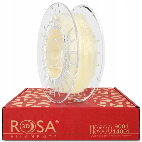 FILAMENT 3D ROSA-Flex 85A Transparent 1,75mm 0,5kg