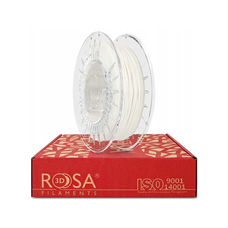 FILAMENT 3D ROSA-Flex 85A White 1,75mm 0,5kg
