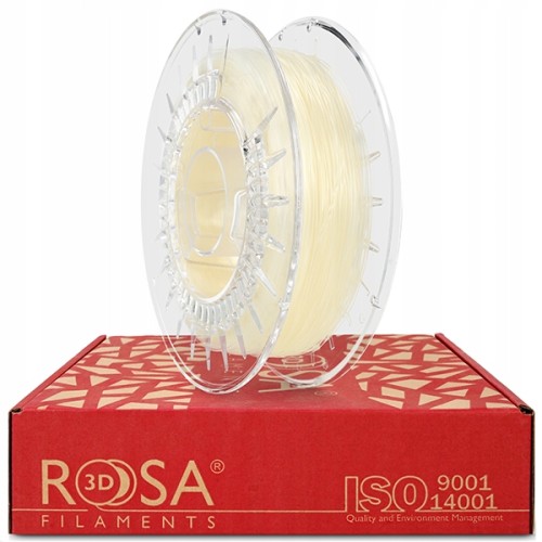 FILAMENT 3D ROSA-Flex 96A Transparent 1,75mm 0,5kg