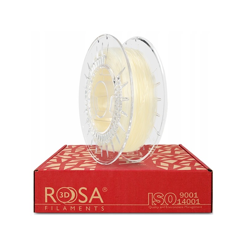 FILAMENT 3D ROSA-Flex 96A Transparent 1,75mm 0,5kg