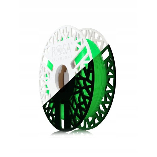 FILAMENT 3D PLA Neon Green Glow in the Dark, UV Glow 1,75mm 0,5kg