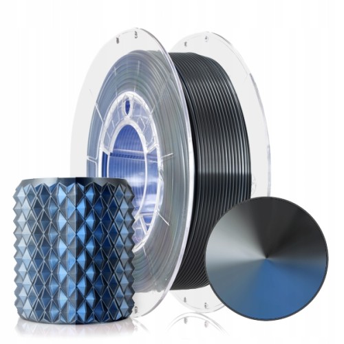 ROSA 3D PLA Magic Silk Storm Shadow (Blue+Graphite+Steel) 300g