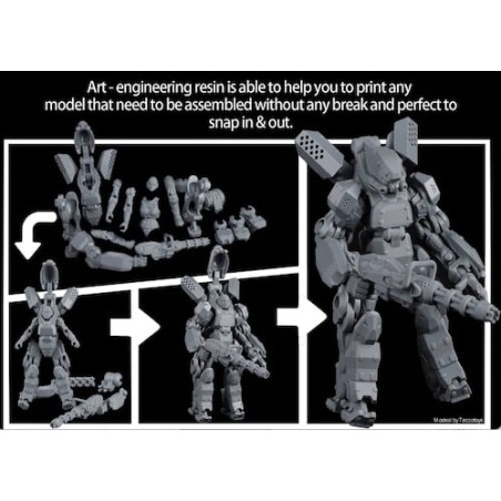 Żywica do drukarki 3D JAMGHE Art Engineering Biały 1kg