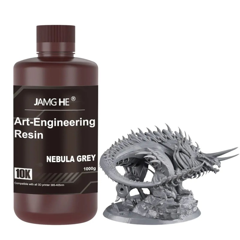 Żywica do drukarki 3D JAMGHE ART ENGINEERING Nebula Szary 1KG