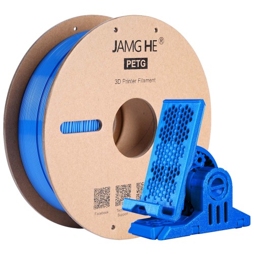 Filament do drukarki 3D Jamghe PETG Niebieski 1,75mm 1kg