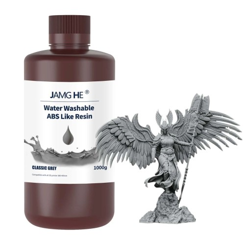 Żywica do drukarki 3D JAMGHE zmywalna wodą  ABS Szary1kg