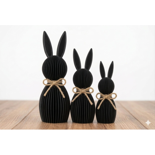 Króliczki Wielkanocne 3D Zestaw 10/13/16cm| Sklep