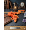 Smok Kryształowy Articulated Dragon 60cm – Ruchoma Figura 3D Silk