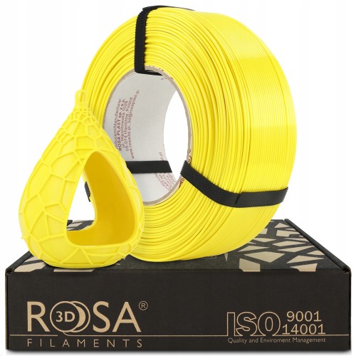 Rosa 3D ReFill PET-G Standard HS 1,75mm Bright Yellow 1kg