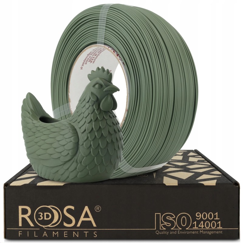 Rosa 3D ReFill PLA Speed Matt Sage Green 1,75m 1kg