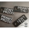 Znaczniki do kół i opon (Komplet 4 szt.) – Druk 3D | Sklep