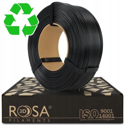 Rosa 3D ReFill R-PLA BLACK 1,75mm 1 kg