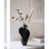 Wazon Japandi czarny do suszu i gipsówki | Styl Loft
