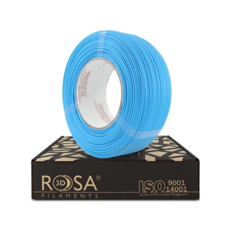 ROSA 3D ReFill PLA Speed Matt Clear Blue 1kg 1.75mm