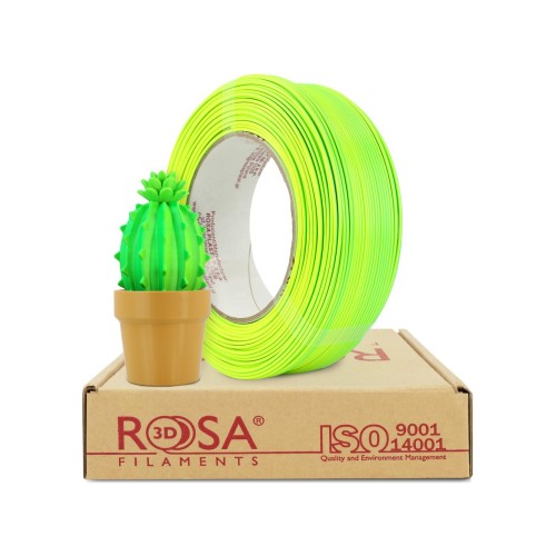 Filament ROSA 3D ReFill PLA Magic Neon Mojito 0.5kg