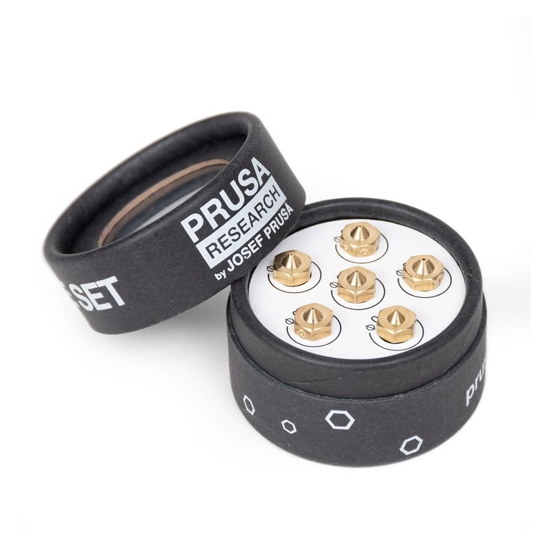Zestaw dysz Prusa Nozzle V6 - Oryginalne Dysze E3D V6