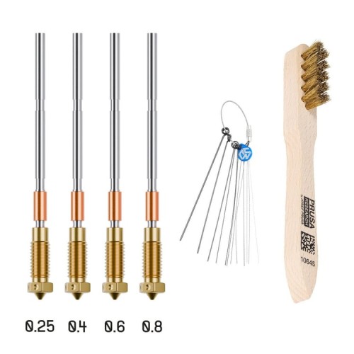 Standard Nozzle Kit - Oryginalny Zestaw Dysz Prusa