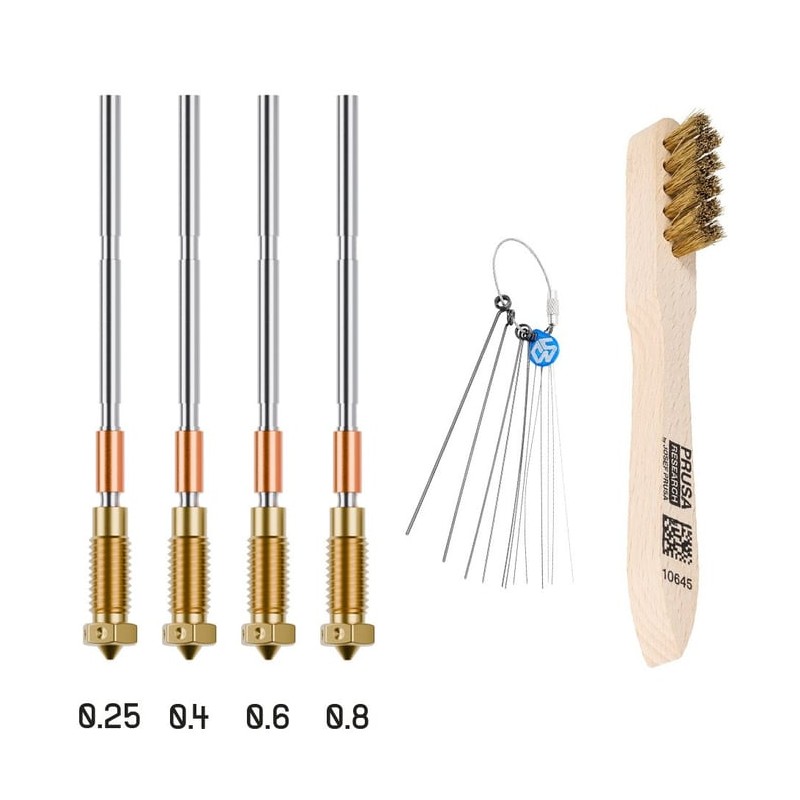 Standard Nozzle Kit - Oryginalny Zestaw Dysz Prusa
