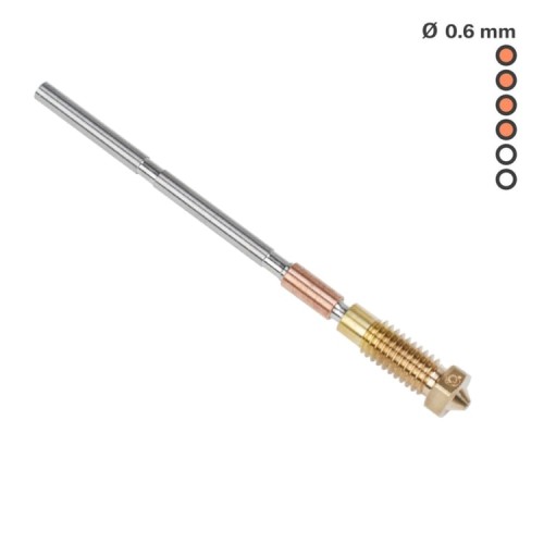 Prusa Nozzle Brass CHT 0.6 mm - Szybka Dysza High Flow