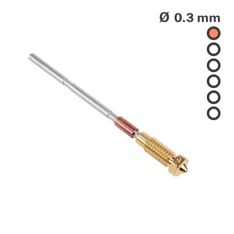Dysza Prusa Brass 0.3 mm – Oryginalna Mosiężna Dysza