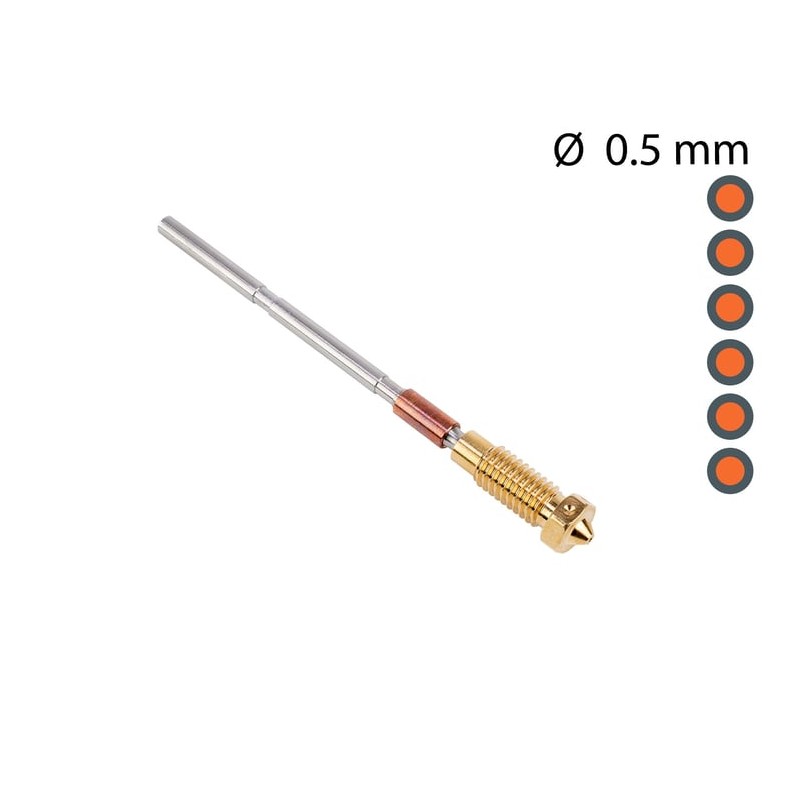 Dysza Mosiężna Prusa 0,5 mm | Oryginalna Część Zamienna